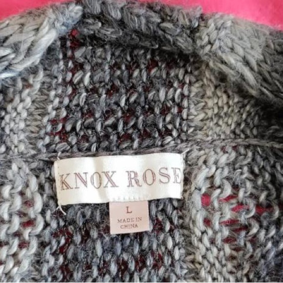 Knox Rose Open Cardigan Sweater Size:L Great Pre-Owned Condition - Picture 2 of 5